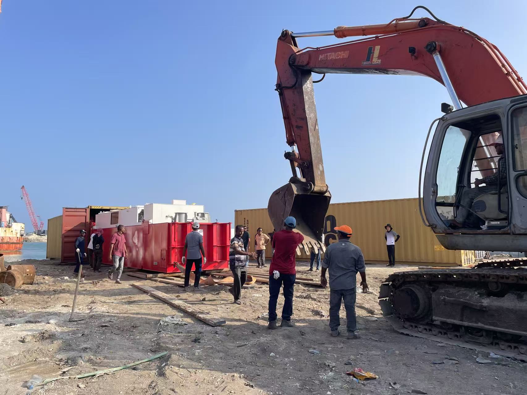 Dikumpul dalam Dua Hari! JMD350 Cutter Suction Dredger Mendarat di Maldives untuk Operasi Pengorekan