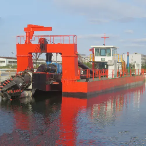 Desilting River Desilting Pumping Dredger untuk Pengerukan Pelabuhan