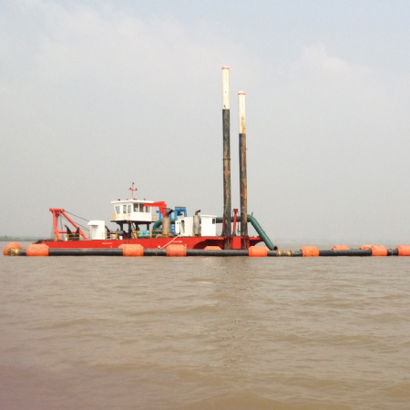 Pengorek Pasir Sungai dengan Kepala Pemotong