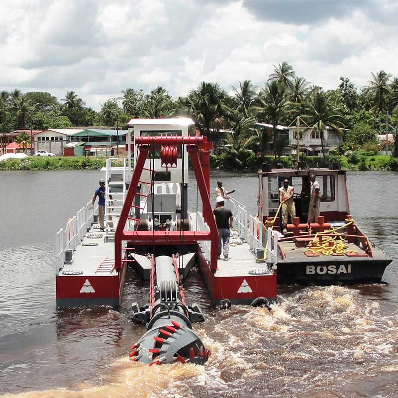 Mesin Pengorek Pasir Sungai Kecil